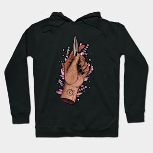 witchy hand print Hoodie